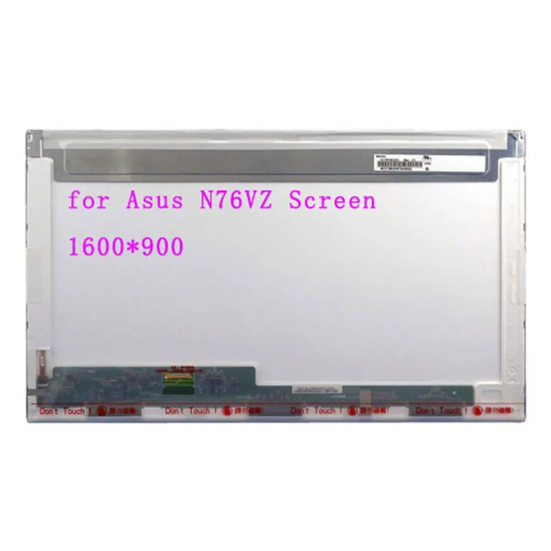 ЖК дисплей для Asus N76VZ экран матрица 17 3 &quotHD + 1600X900 Светодиодная панель Замена