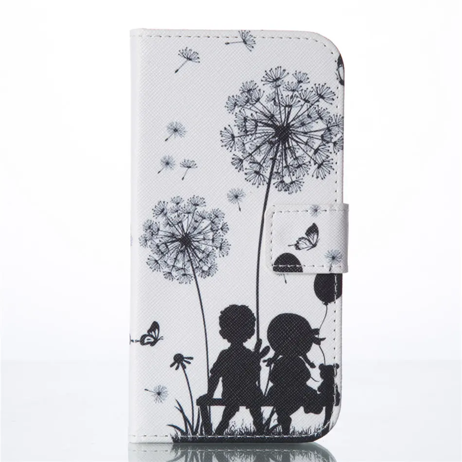 Couple Dandelion Матовые кожаные чехлы для BQ Aquaris X Pro U Lite E4.5 E5 M5 BQs 5020 5050 5059 Strike Selfie power 5065 Choice 5070 Magic P08H - Цвет: Couple Dandelion