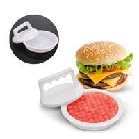 food grade plastic round hamburger meat beef grill burger press patty maker mold mould kitchen tool 1pcs