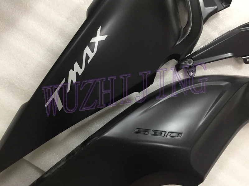 Обтекатель TMAX 530 14 Пластик Обтекатели TMAX 530 2013 материя Черный ABS обтекатель XP 530 2013