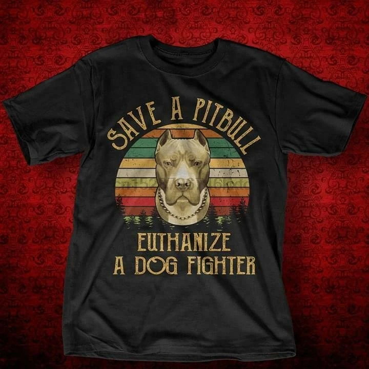 Футболка Pitbull мужская с надписью Save Me A черная хлопковая тенниска изображением