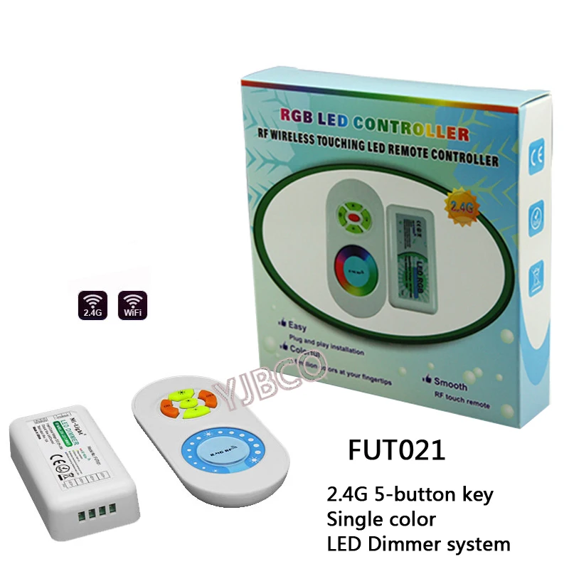 MiBOXER 2 4G сенсорная двойная белая/RGB/RGBW Светодиодная лента контроллер диммер