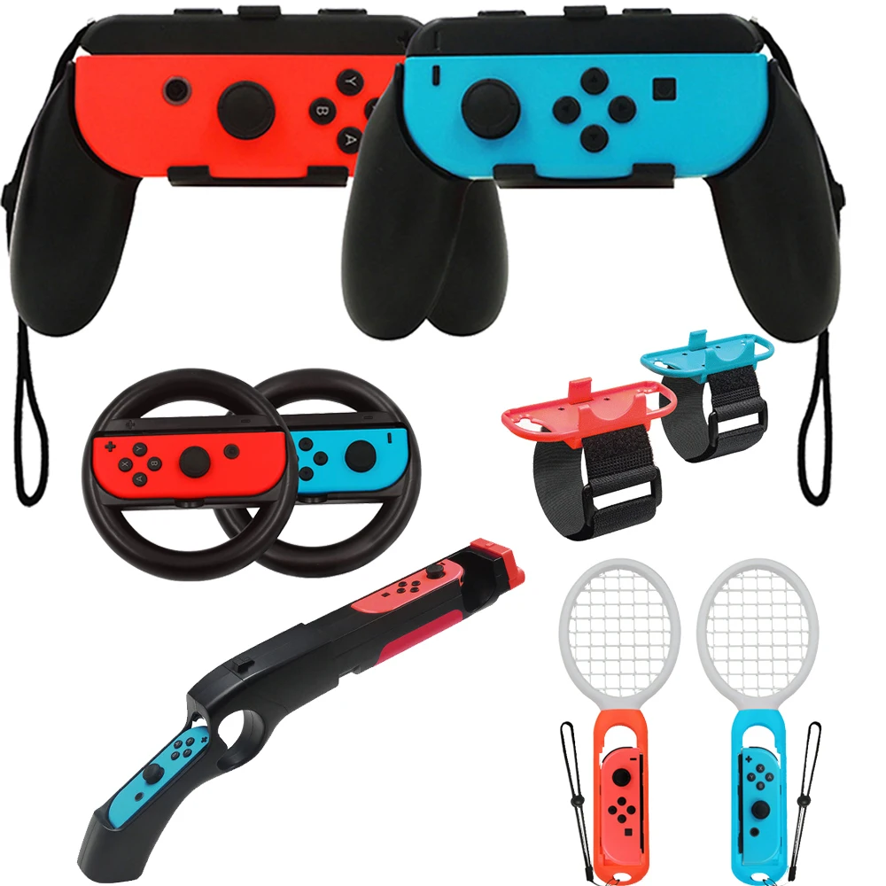 

2pieces/set Controller Grips Case for Nintendoswitch Nintend Switch Handle NS N-Switch Game Console Accessories