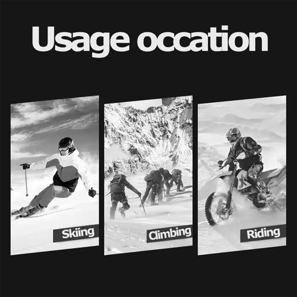 

Winter 2 Color Riding Glove Skiing Gloves Waterproof Material Durable Touch Screen Bicycle Fleece Gloves Warm Motorcycle