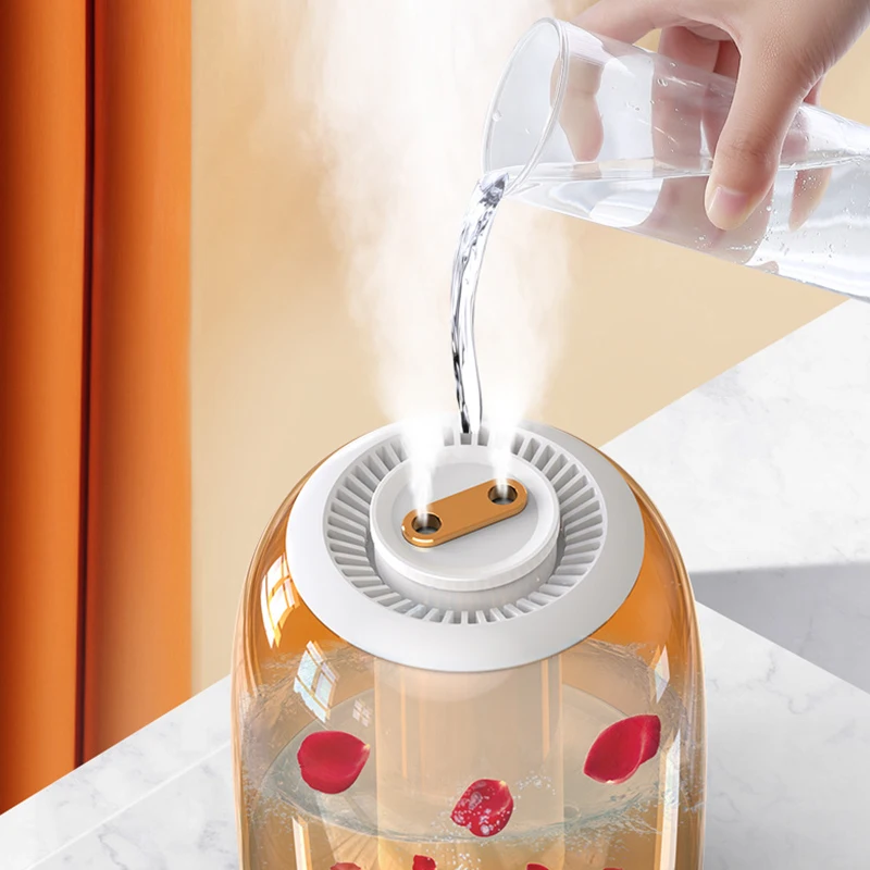 Увлажнитель воздуха ультразвуковой с двойным распылителем 3000 мл | Бытовая