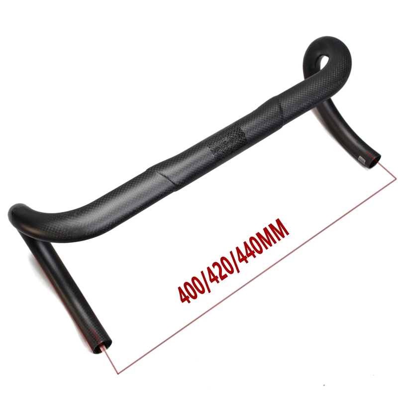 EC90 из углеродного волокна руль для шоссейного велосипеда матовый черный