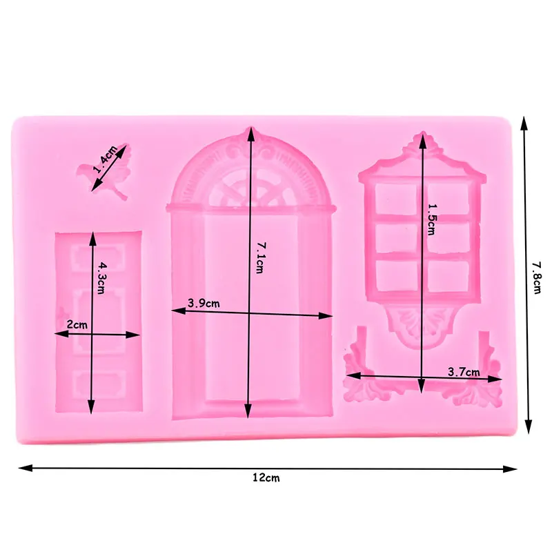 Силиконовые формы сделай сам для украшения свадебных тортов окон дверей птиц