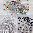 100 шт.кор. многоцелевая булавка для шитья, булавки для шитья цветов, свадебные принадлежности жемчужная головка, инструменты для шитья корсажа, 3 цвета