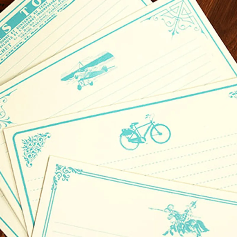 8 шт. канцелярские принадлежности с надписью Love|Бумага для писем| |