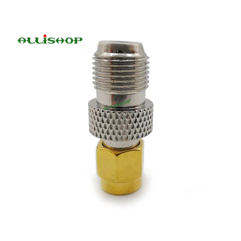 RF SMA-F адаптер RP SMA штекер к F Jack прямой коаксиальный разъем для авто радио антенна