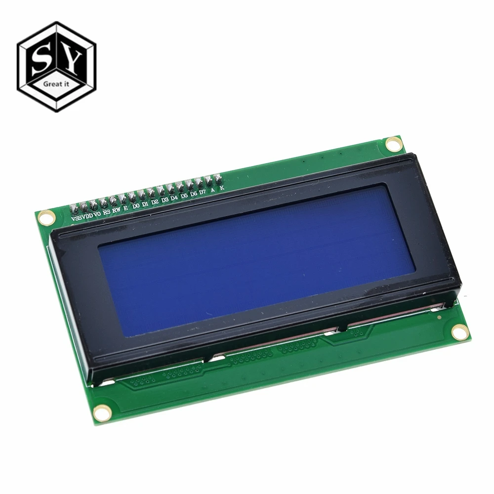 Плата lcd 2004 20*4 lcd 20X4 5V синий/зеленый экран lcd 2004 Дисплей lcd модуль lcd 2004