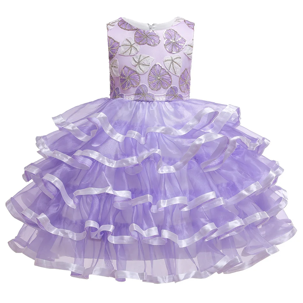 Детские платья для девочек с золотой нитью элегантное вечернее платье свадебное