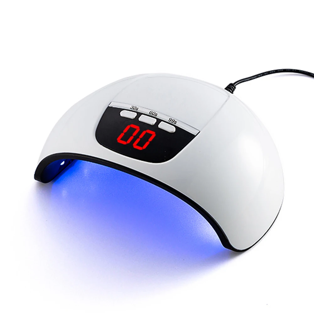 80 Вт Сушилка для ногтей УФ-лампа светодиодный светильник для ногтей художественный Гель-лак для ногтей автоматический датчик для рук инструменты для дизайна ногтей