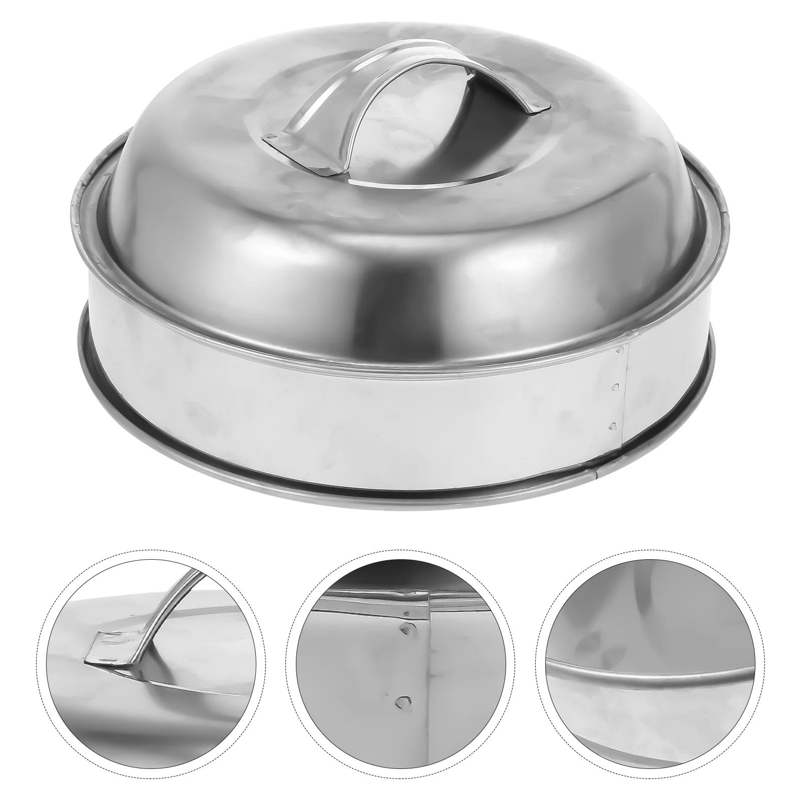 

Купольная крышка из нержавеющей стали, универсальная крышка для кастрюли, утолщенная Крышка для кастрюли