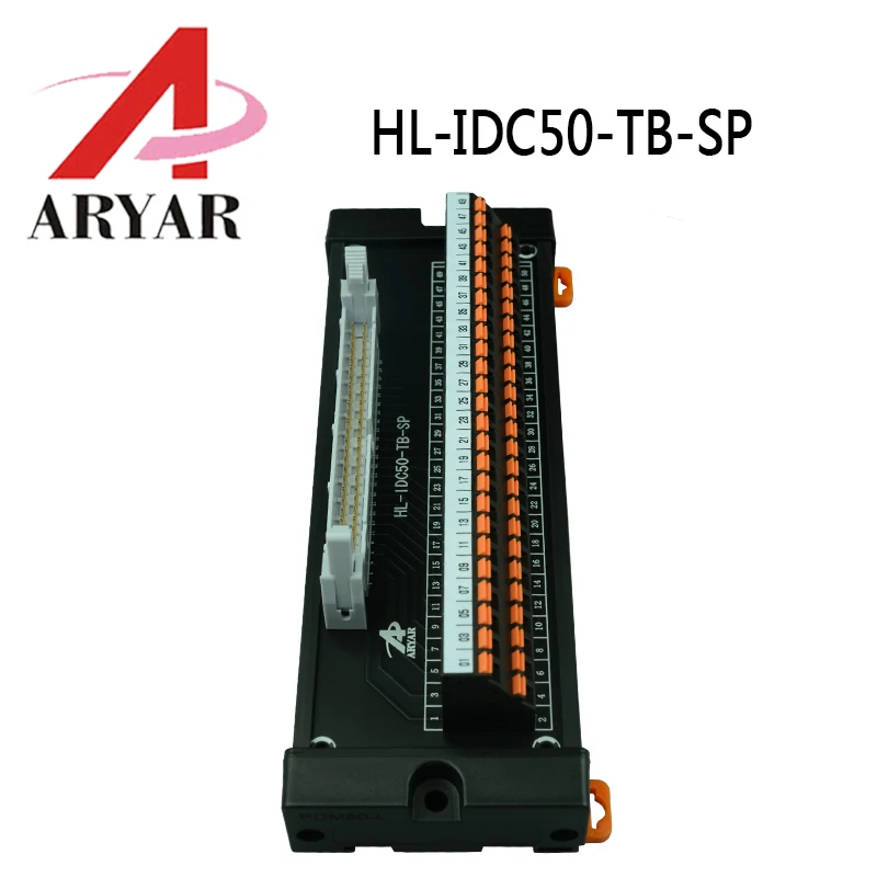 HL-IDC50-TB-SP Idc40 релейная Клеммная плата 2 54 двухголовый звуковой разъем сигнальная