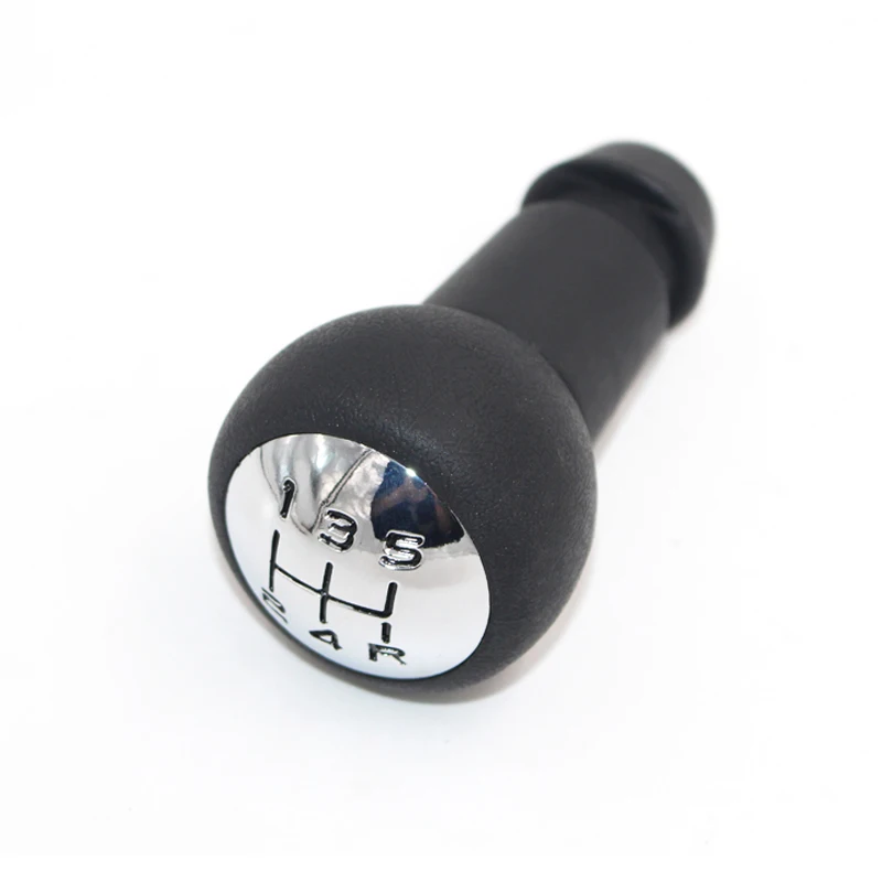 Хромированная крышка 5-скоростная ручка переключения передач для Peugeot 106 206 306 406 107