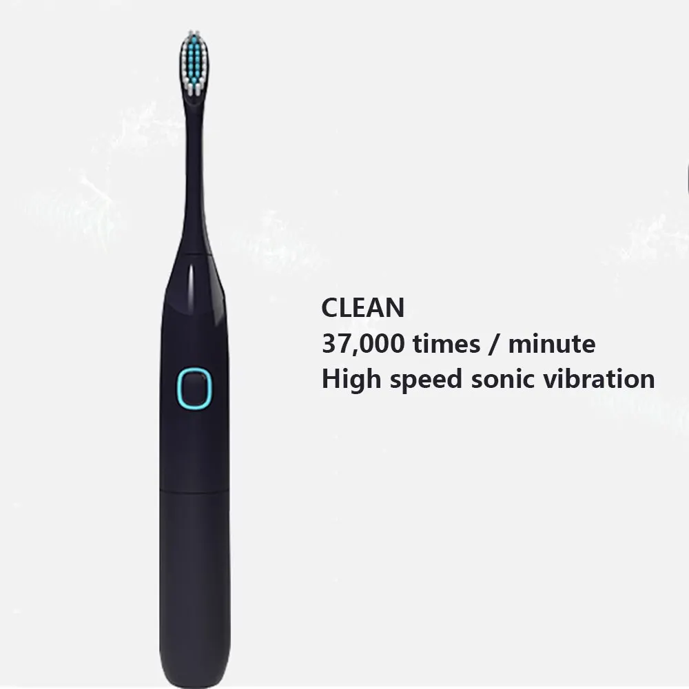 Electric Toothbrush Tooth brush adult Waterproof Ultrasonic automatic with 1 Replacement Brush Heads Battery Teeth | Бытовая техника
