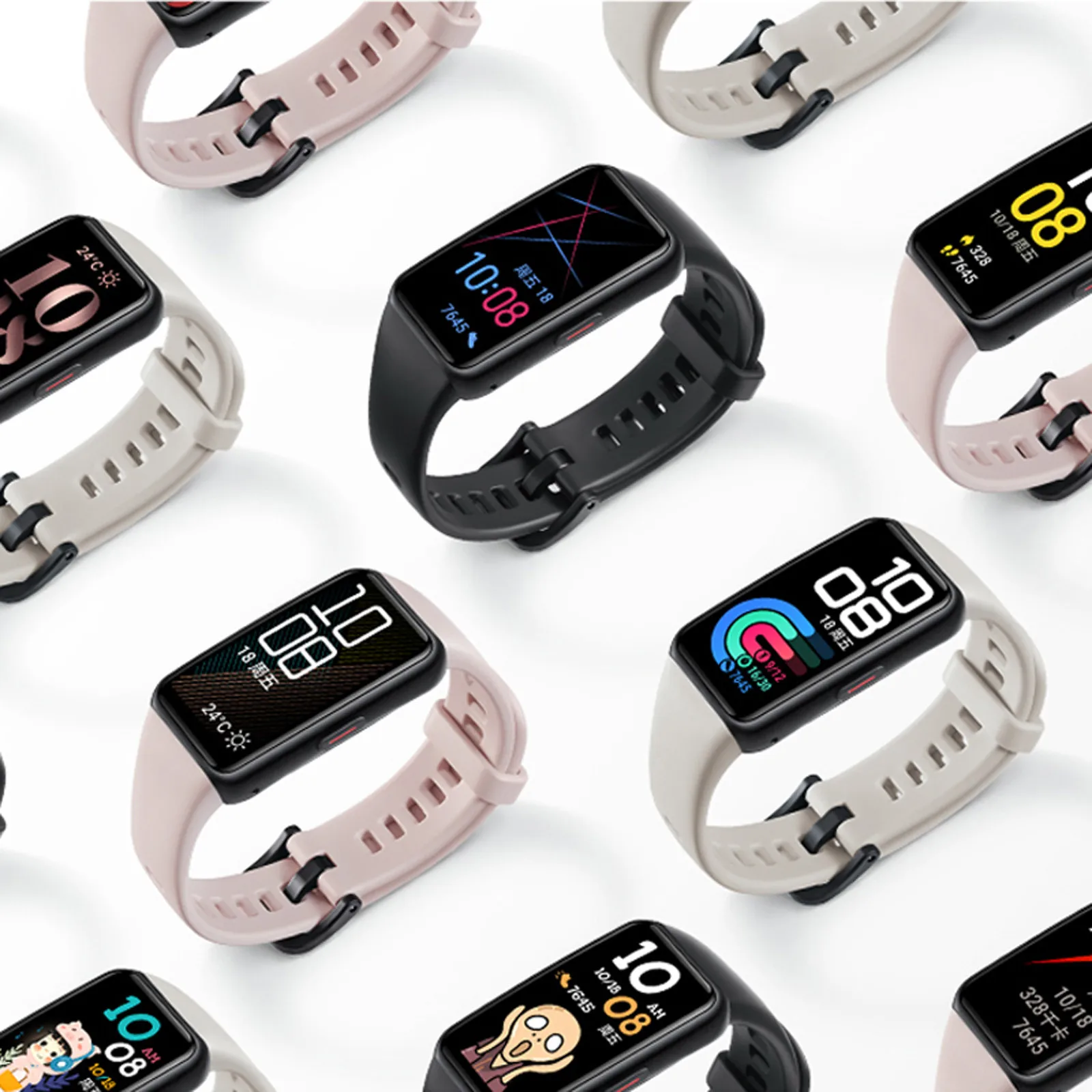 Смарт-часы Honor Band 6 водонепроницаемые 1 47 дюйма Bluetooth пульсометр | Электроника