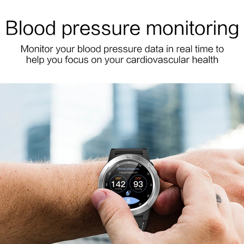 Водонепроницаемые Смарт часы ip67 с измерением кровяного давления и GPS