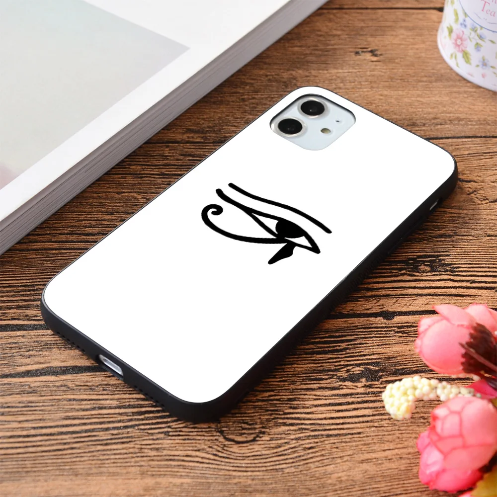 

For iPhone Eye of Horus Soft TPU border Apple iPhone Case