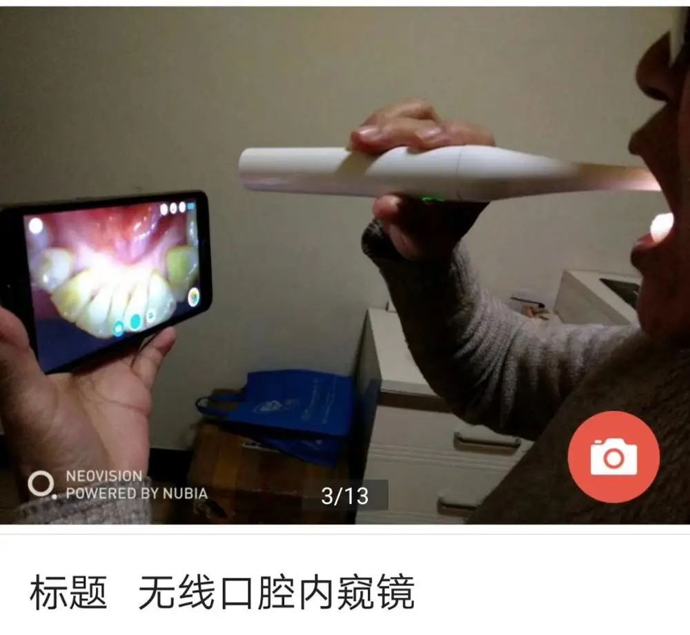 Новая Проводная интраоральная камера для мобильного телефона и смартфона
