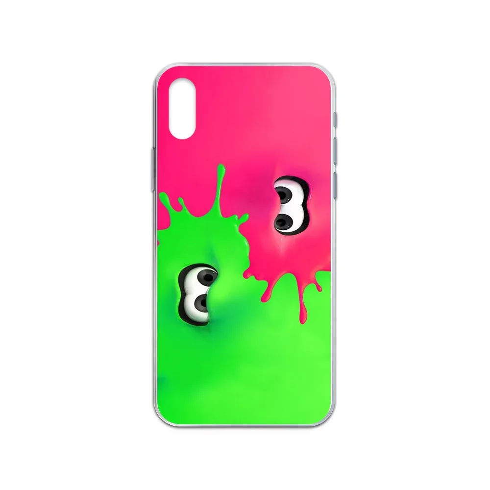 Чехол для телефона splatoon 2 Gun machine game мягкий прозрачный чехол iphone 4 4S 5 5C 5S 6 6S PLUS 7 8 X XR XS