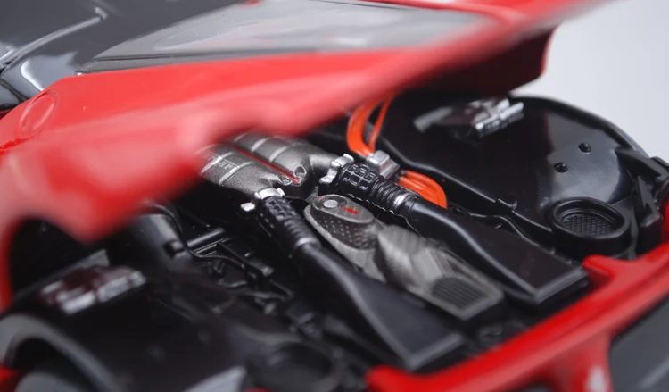 Bburago 1/24 масштаб 1:24 Ferrari Laferrari Супер гоночный спортивный автомобиль литый под