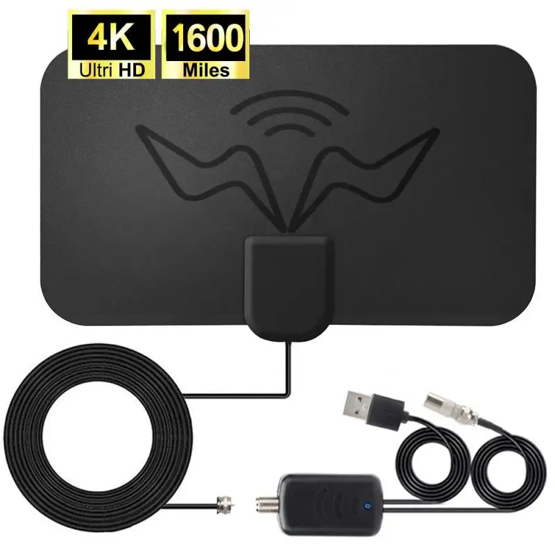 Комнатная цифровая антенна HD 4K Европейская и американская с высоким