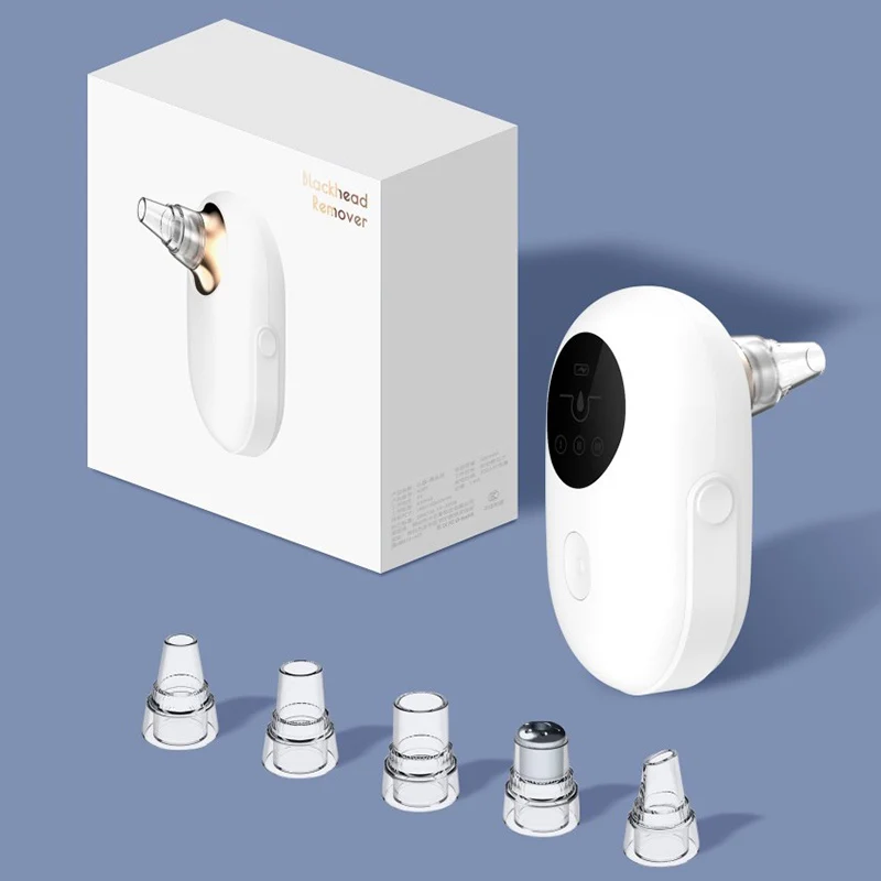 

Новый портативный электрический USB-прибор для удаления черных точек для носа и лица, очиститель пор, косметический уход, средство для удален...