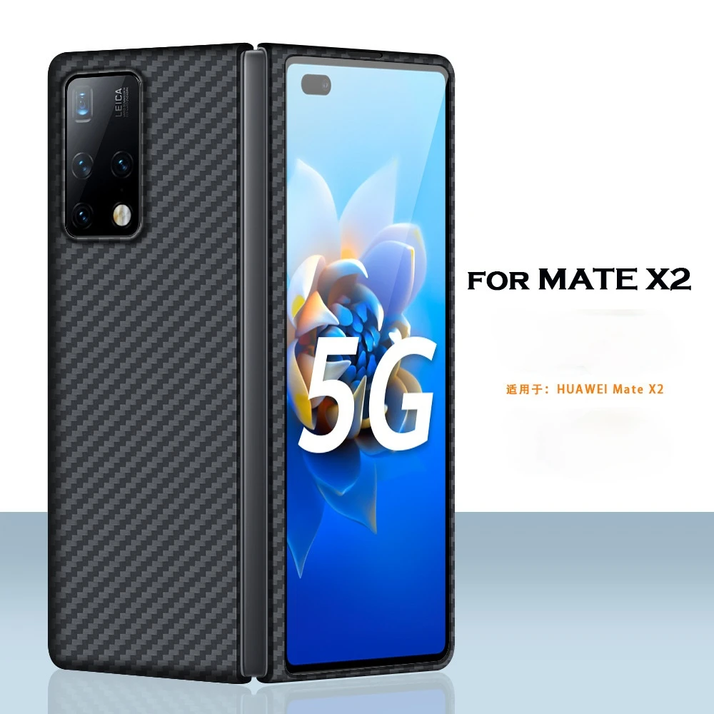 

Real Carbon Fibre Case For Huawei Mate X2 Case For Huawei Mate X2 5G Case For Huawei MateX2 5G Case