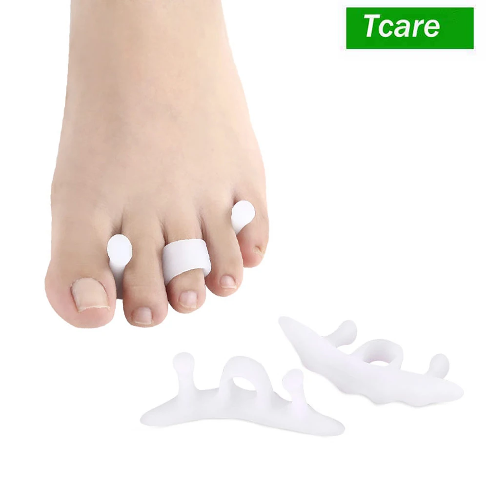 1Pair of Toes Bunion Corrector Hallux Valgus Corrector Day Night Toes Correction Feet Care Cylinder shape