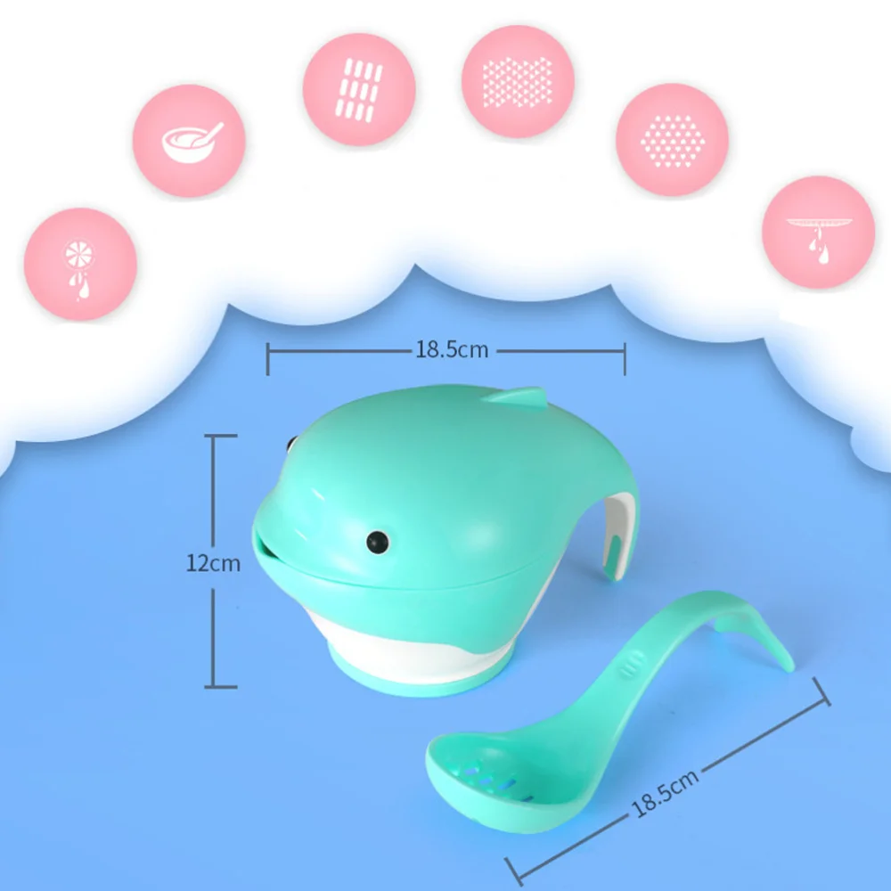 1 шт. измельчитель для детского питания в форме дельфина|Блендер питания| |