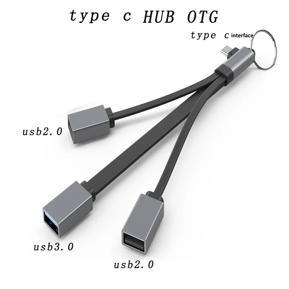 USB C-хаб OUTMIX OTG-кабель Type-c для 3 0 2 HUB SD Micro TF-карт OTG-адаптер телефона на Android