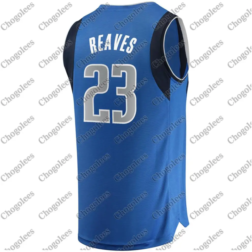 

Men Basketball Jersey Josh Reaves Dallas Branded Youth Fast Break Player Jersey Icon Edition Blue