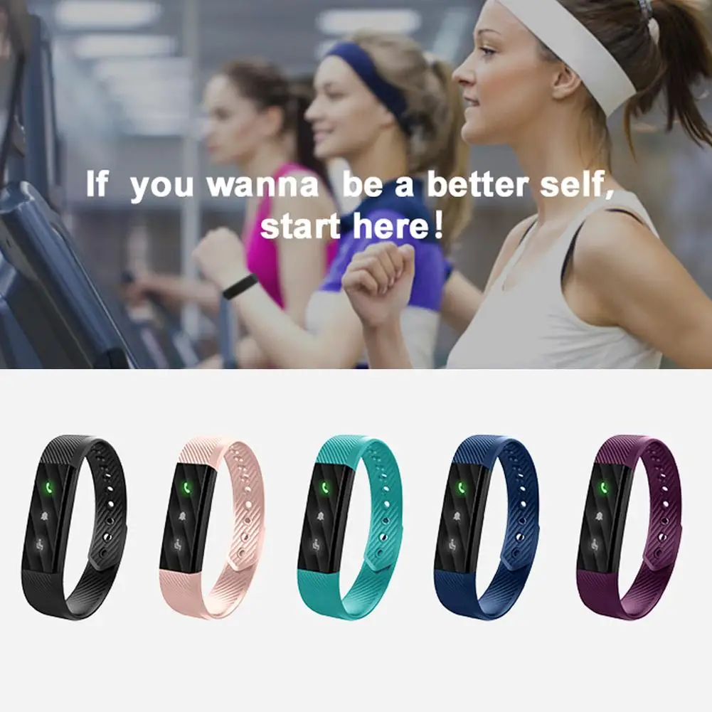 Умный Браслет ID115 Lite фитнес-трекер счетчик шагов монитор активности мониторинг