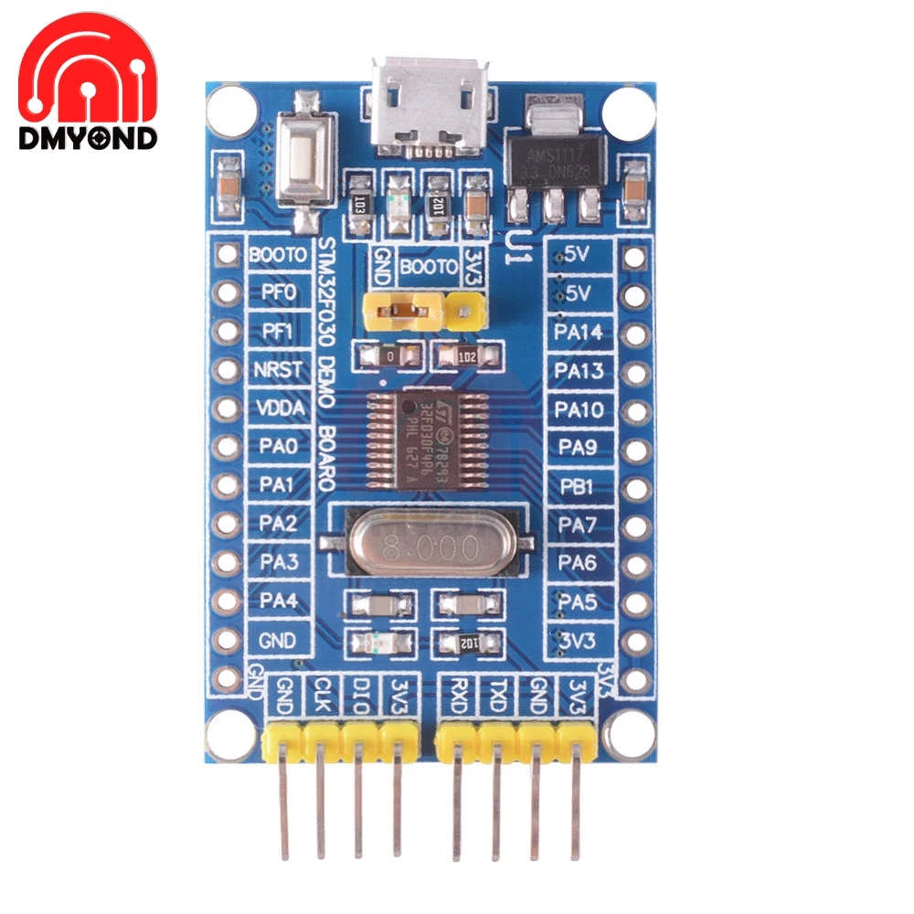 Макетная плата для маленькой системы ARM CORTEX STM32 F030F4P6 STM32F030F4P6 M0 Core 32-bit 48MHz