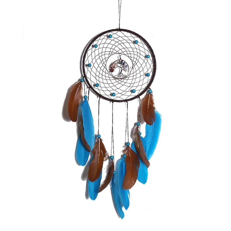 

Handmade Dream Catchers Boho Traditional Circle Net for Wall Hanging Decor Kids Bedroom Home Decoration G99A