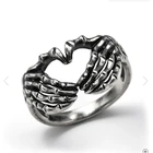 2021 модное винтажное кольцо в форме ладони объятия; Сердце для пар, хип-хоп вечерние, для женщин, мужчин, панк, специальные кольца на палец, ювелирные изделия