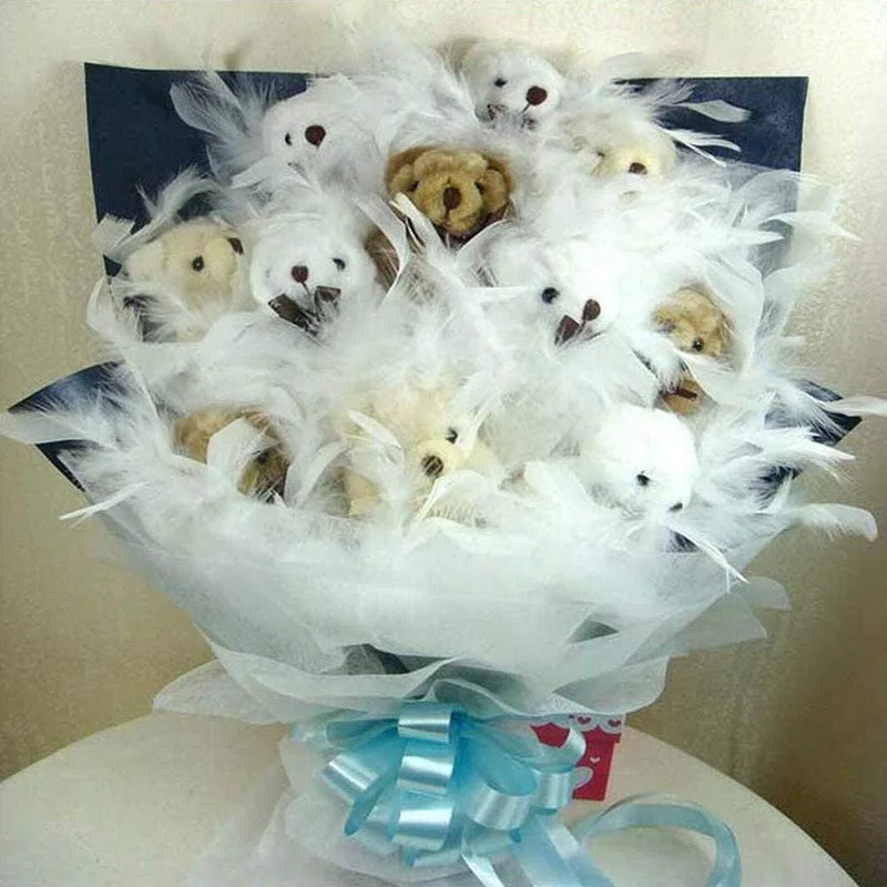 2 ярдов пушистый боа из пера индейки 60 грамм diy аксессуары для одежды