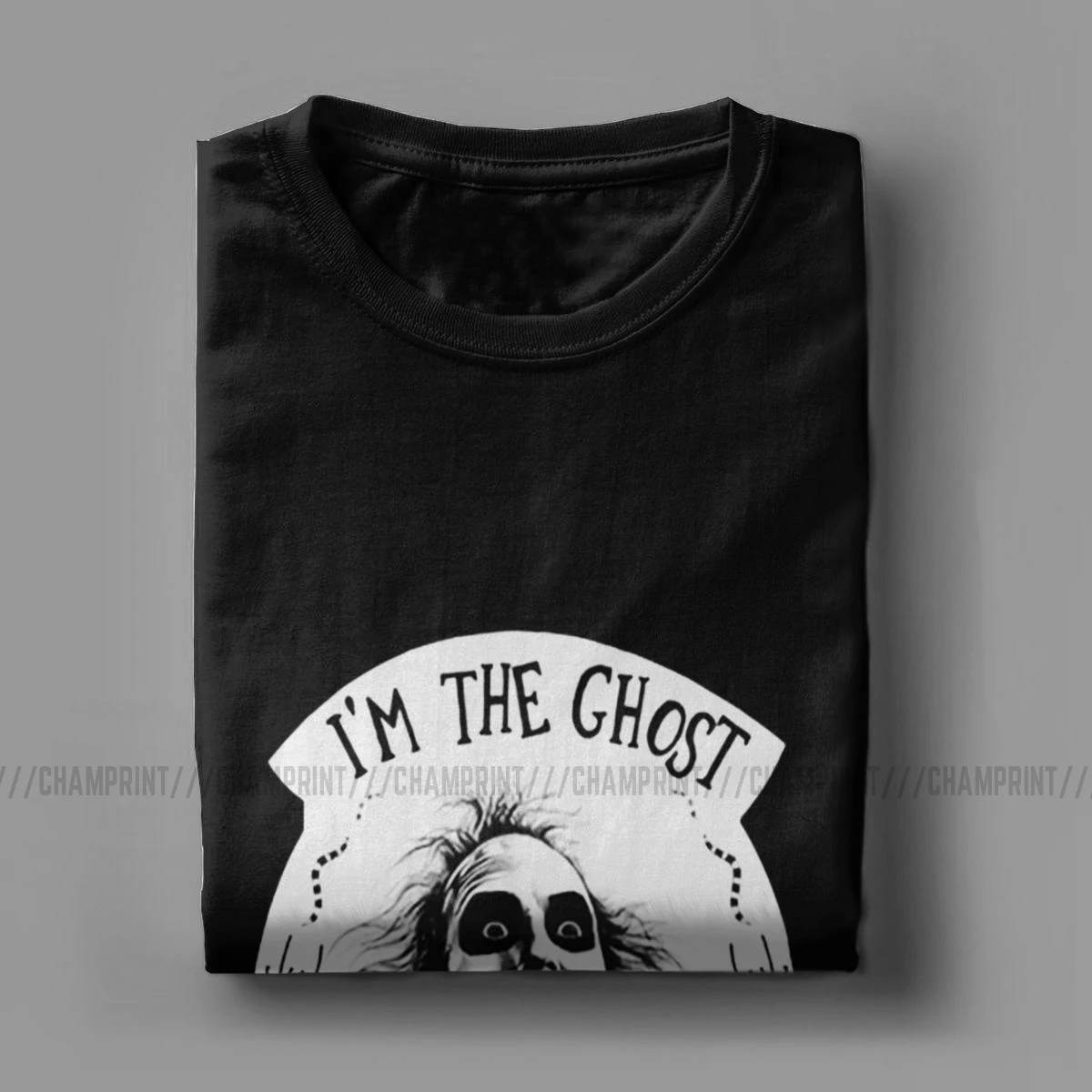 Футболки от Beetlejuice Fandom I'm The Ghost With большинства малышей мужские футболки