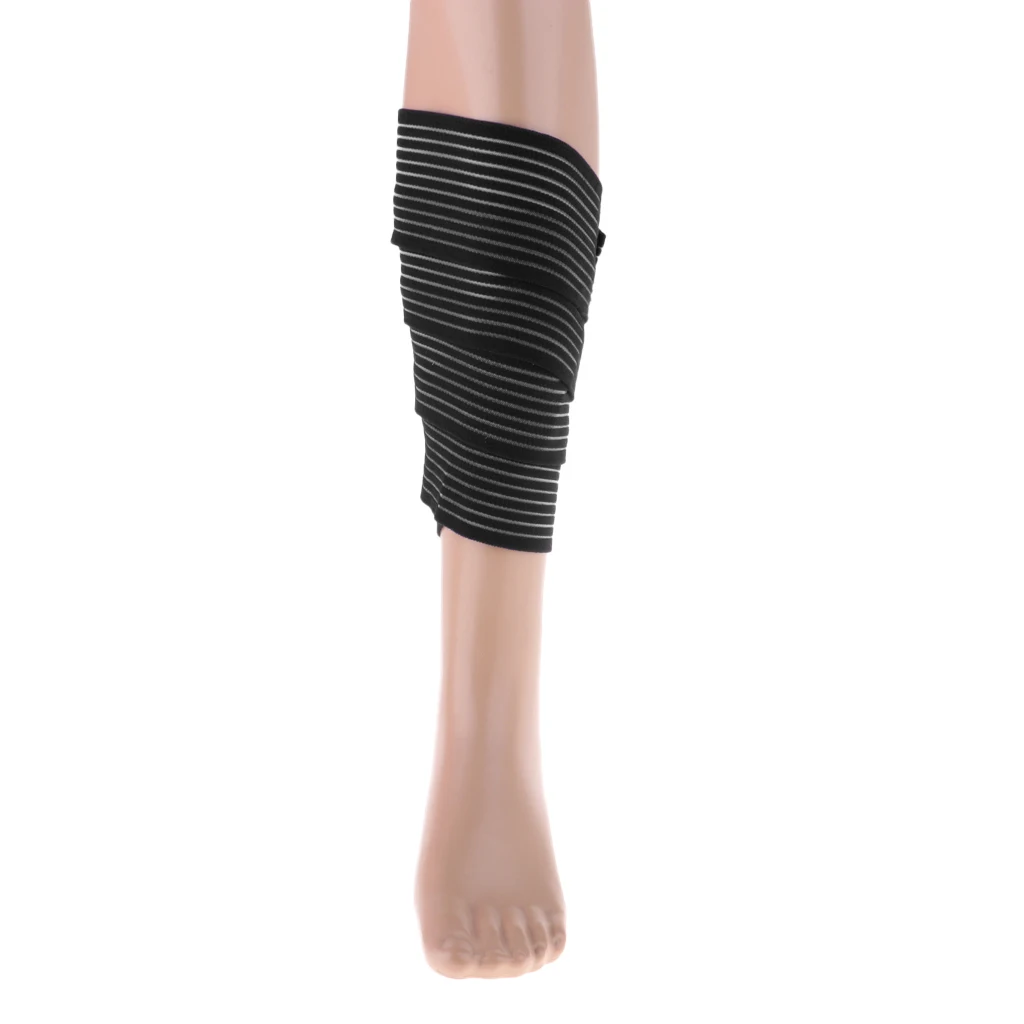 

Elastic Compression Bandage Wraps – Sport Brace Wrap Support for Legs, Thighs, Ankle & Elbow