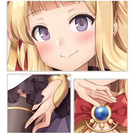 Cosplay японское аниме гранблу Фэнтези анимация коллиостро дакимакура 2 сторонняя