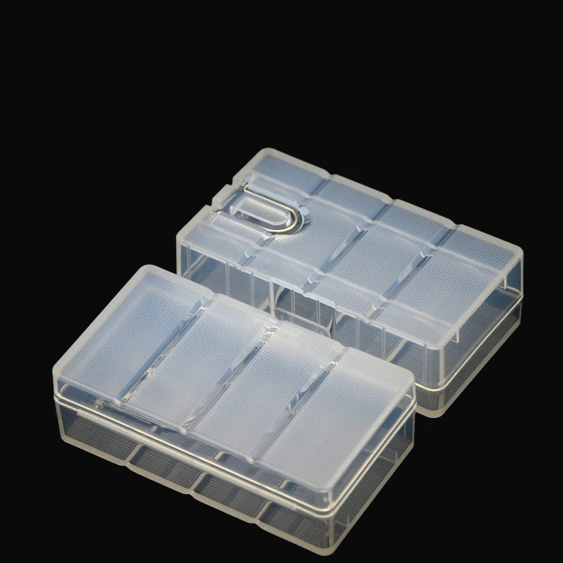 15pcs/lot MasterFire 4 x CR123A CR2 16340 14250 Battery Holder Storage Box Shell with hook 4 slots 16340 Batteries Case Cover
