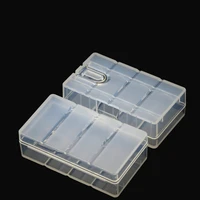 15pcslot masterfire 4 x cr123a cr2 16340 14250 battery holder storage box shell with hook 4 slots 16340 batteries case cover