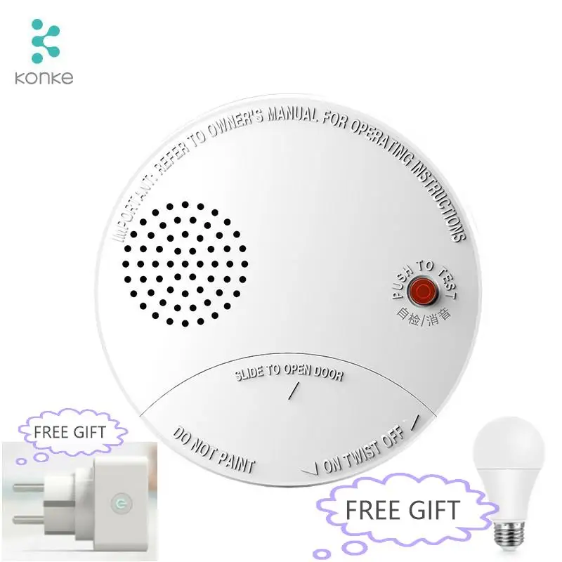 ZigBee пожарная сигнализация датчик дыма детектор газа вода погружения умный дом