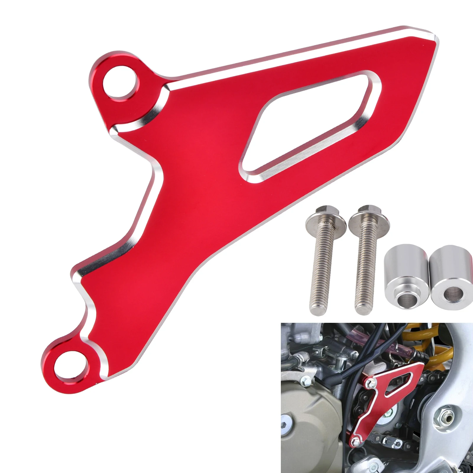 Защитная крышка передней звездочки для Honda CRF150R 2007-2020 CRF450R 2005-2007 CRF450X 2005-2017 CRF 150R 450R
