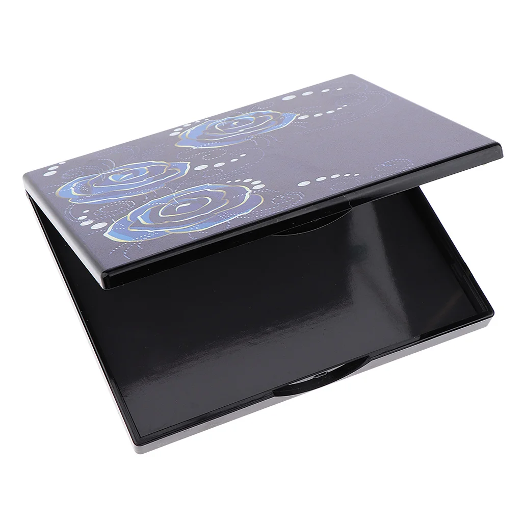 Пустая Магнитная палитра для макияжа, большой магнитный косметический держатель для теней для век для DIY яркий и Романтический Модный узор