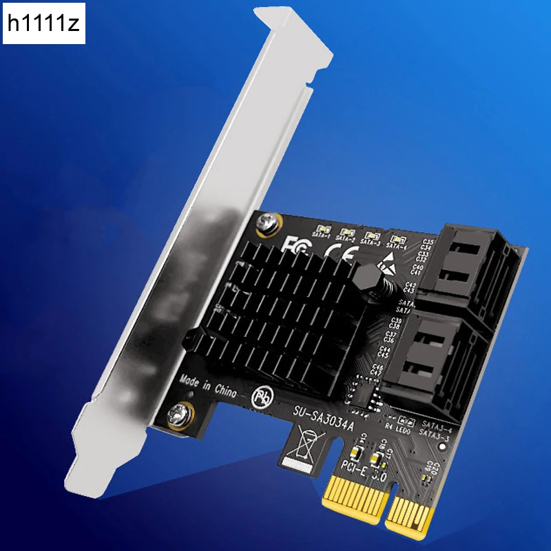 чиа майнинг pcie sata 4 порта 6g sata iii 30 карт