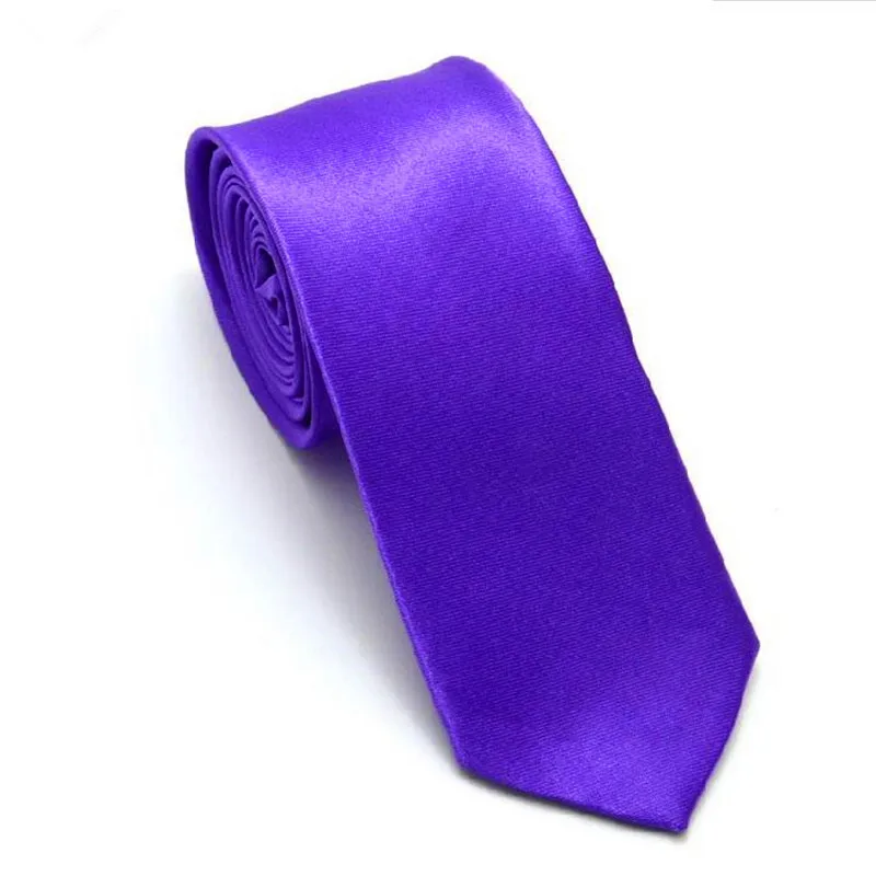01 Slim Narrow Black Tie For Men 5cm Casual Arrow Skinny Red Necktie Fashion Man Accessories Simplicity For Party Formal Ties - Цвет: 01