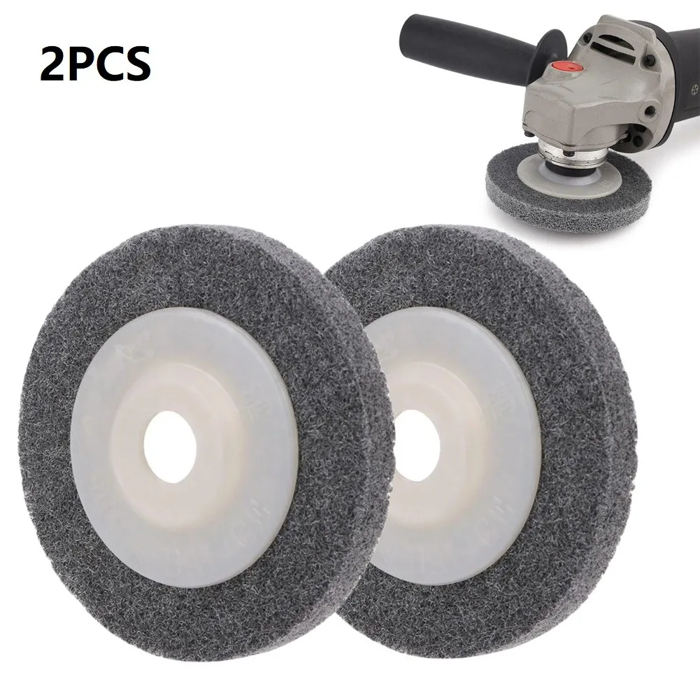 

2PCS 5 Inch 9P Nylon Fiber Polishing Wheel Flap Discs Abrasive Disc Polishing Metal/plastic/wood Flat Surface Grinding Wheel